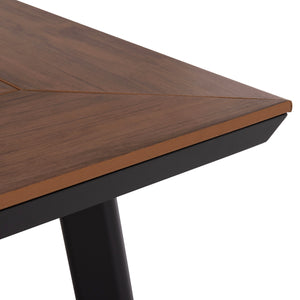 ΤΡΑΠΕΖΙ ΑΛΟΥΜΙΝΙΟΥ TABER ΜΕ POLYWOOD 200X100 ΓΚΡΙ HM5131.12 - Pakobazaar