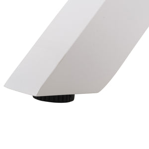ΤΡΑΠΕΖΙ ΑΛΟΥΜΙΝΙΟΥ ΟΡΘΟΓΩΝΙΟ TAWNEE HM6037.02 ΛΕΥΚΟ-POLYWOOD ΦΥΣΙΚΟ 150x89,5x73Υεκ - Pakobazaar