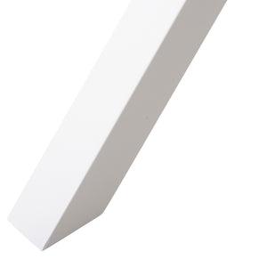 ΤΡΑΠΕΖΙ ΑΛΟΥΜΙΝΙΟΥ ΟΡΘΟΓΩΝΙΟ TAWNEE HM6039.02 ΛΕΥΚΟ-POLYWOOD ΦΥΣΙΚΟ 219,5x89,5x73Υ - Pakobazaar