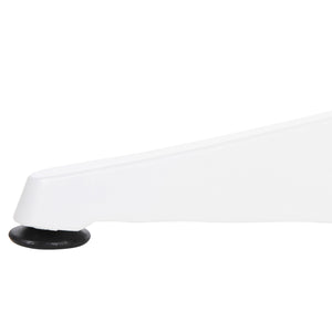 ΤΡΑΠΕΖΙ ΑΛΟΥΜΙΝΙΟΥ ΣΤΡΟΓΓΥΛΟ ALEXA HM6086.02 ΛΕΥΚΟ-POLYWOOD TOP ΦΥΣΙΚΟ Φ60x73Υεκ. - Pakobazaar