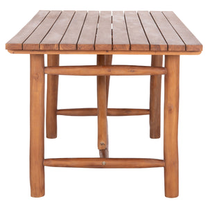 ΤΡΑΠΕΖΙ GROOVE HM9390.01 ΑΠΟ ΞΥΛΟ ΜΑΣΙΦ ΤΕΑΚ 220X100X90Υεκ. - Pakobazaar