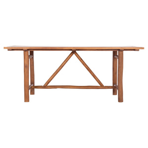 ΤΡΑΠΕΖΙ GROOVE HM9390.01 ΑΠΟ ΞΥΛΟ ΜΑΣΙΦ ΤΕΑΚ 220X100X90Υεκ. - Pakobazaar