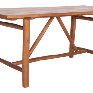 ΤΡΑΠΕΖΙ GROOVE HM9390.01 ΑΠΟ ΞΥΛΟ ΜΑΣΙΦ ΤΕΑΚ 220X100X90Υεκ. - Pakobazaar