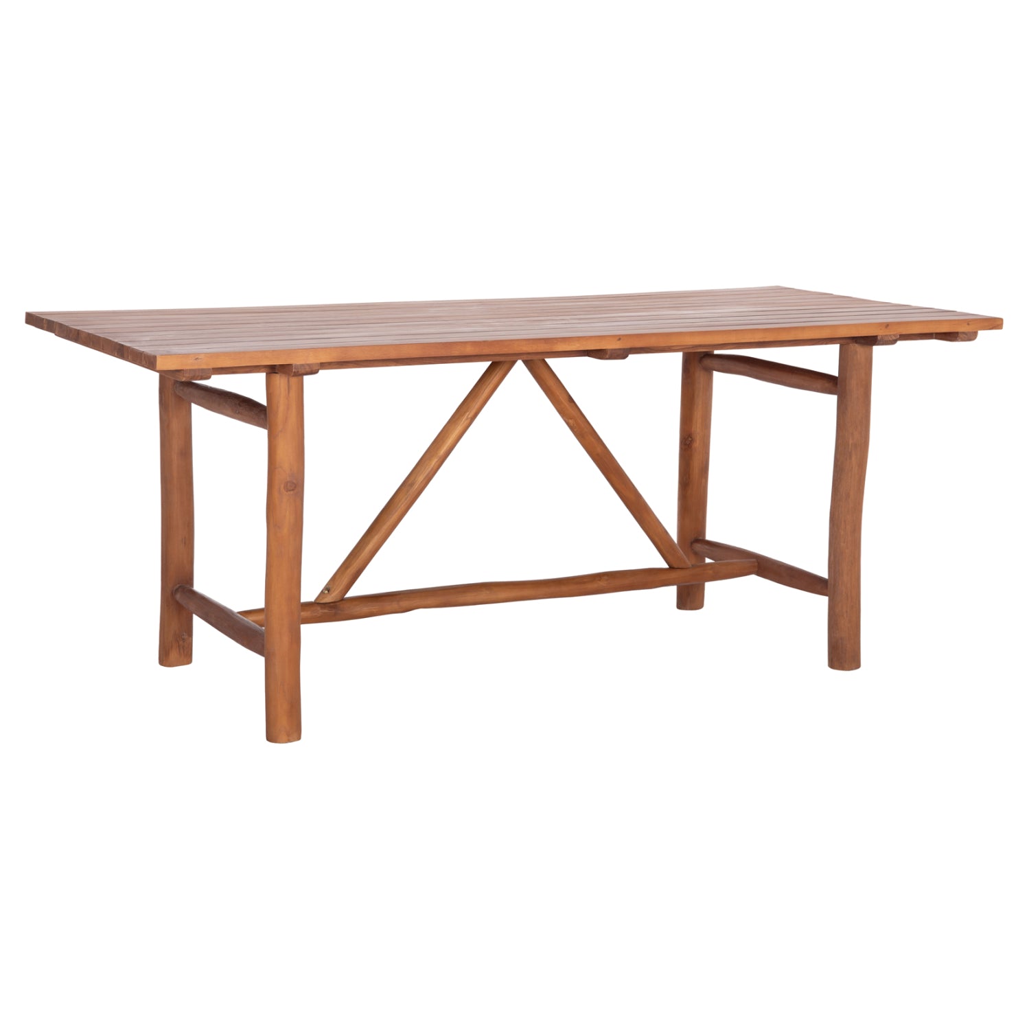 ΤΡΑΠΕΖΙ GROOVE HM9390.01 ΑΠΟ ΞΥΛΟ ΜΑΣΙΦ ΤΕΑΚ 220X100X90Υεκ. - Pakobazaar