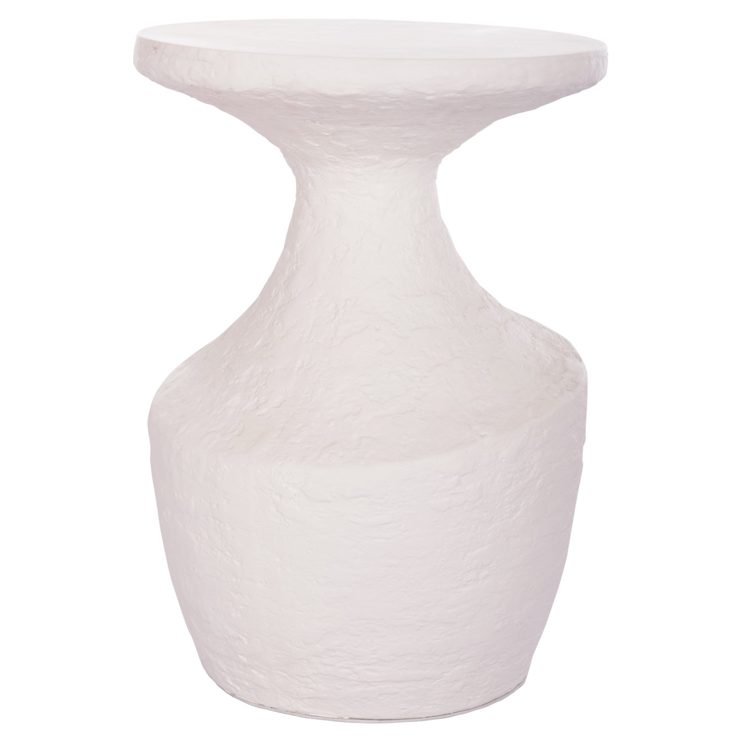 ΤΡΑΠΕΖΙ ΒΟΗΘΗΤΙΚΟ REBON HM18156.02L FIBER CEMENT ΣΕ ΛΕΥΚΟ--Φ40x56.5Υεκ. - Pakobazaar