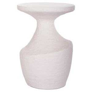 ΤΡΑΠΕΖΙ ΒΟΗΘΗΤΙΚΟ REBON HM18156.02L FIBER CEMENT ΣΕ ΛΕΥΚΟ--Φ40x56.5Υεκ. - Pakobazaar