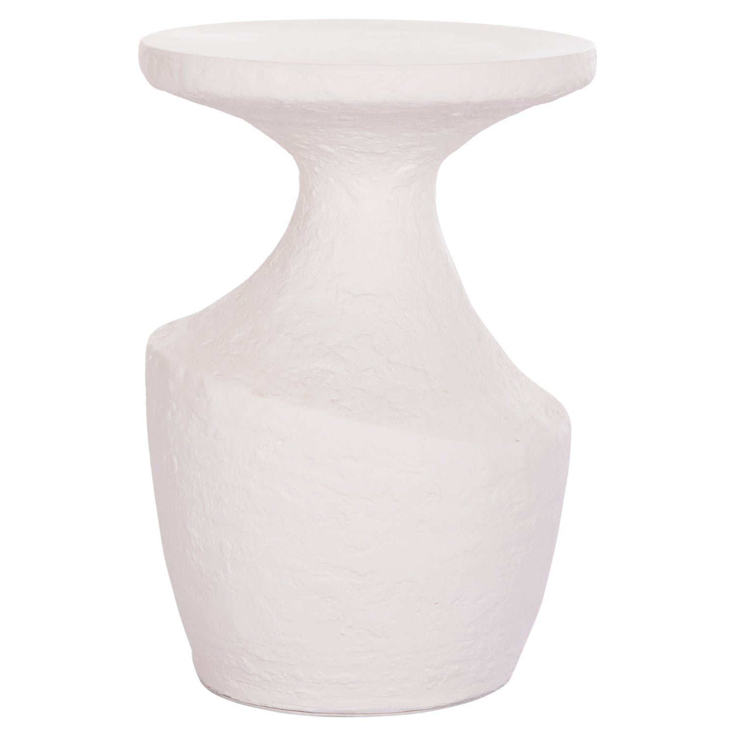 ΤΡΑΠΕΖΙ ΒΟΗΘΗΤΙΚΟ REBON HM18156.02L FIBER CEMENT ΣΕ ΛΕΥΚΟ--Φ40x56.5Υεκ. - Pakobazaar