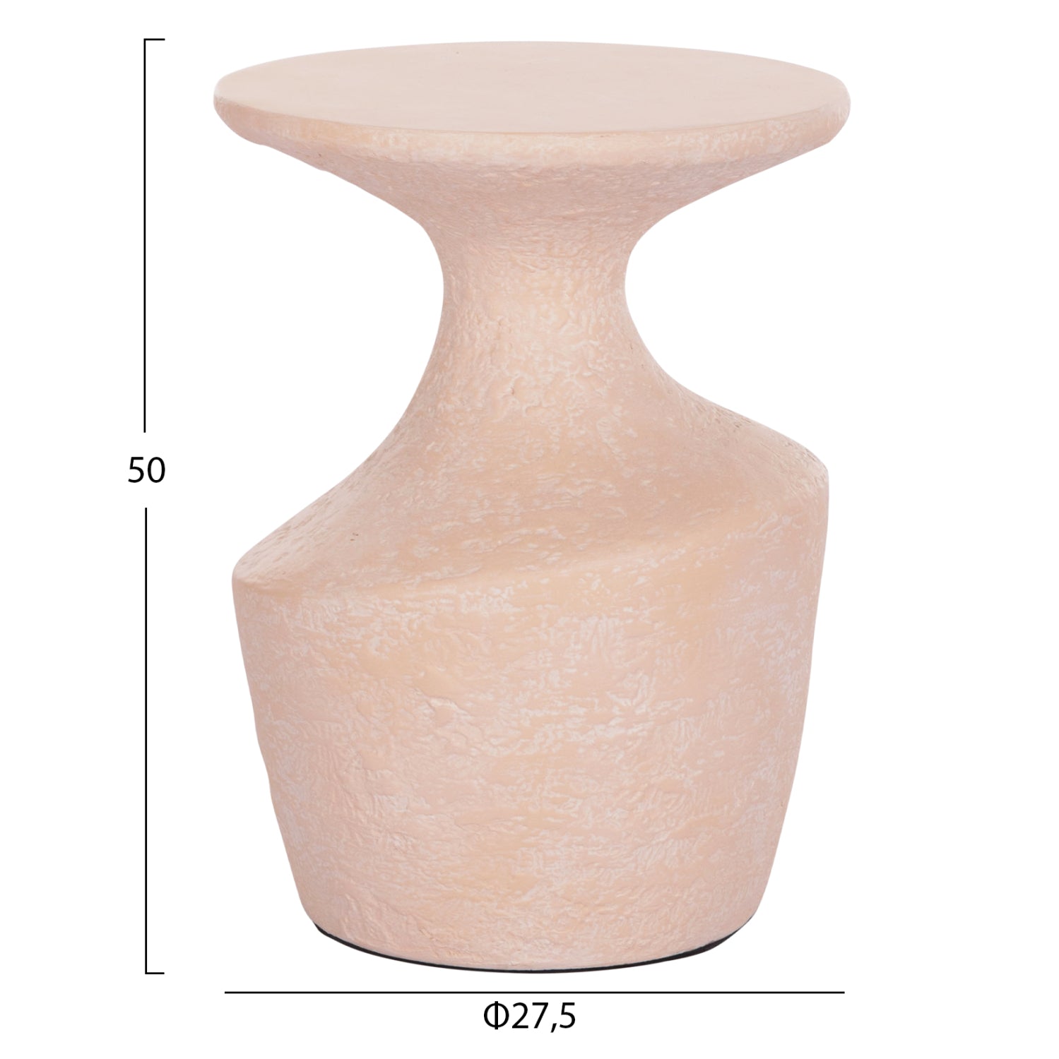 ΤΡΑΠΕΖΙ ΒΟΗΘΗΤΙΚΟ REBON HM18156.04S FIBER CEMENT ΣΕ ΣΟΜΟΝ--Φ27.5x50Υεκ. - Pakobazaar