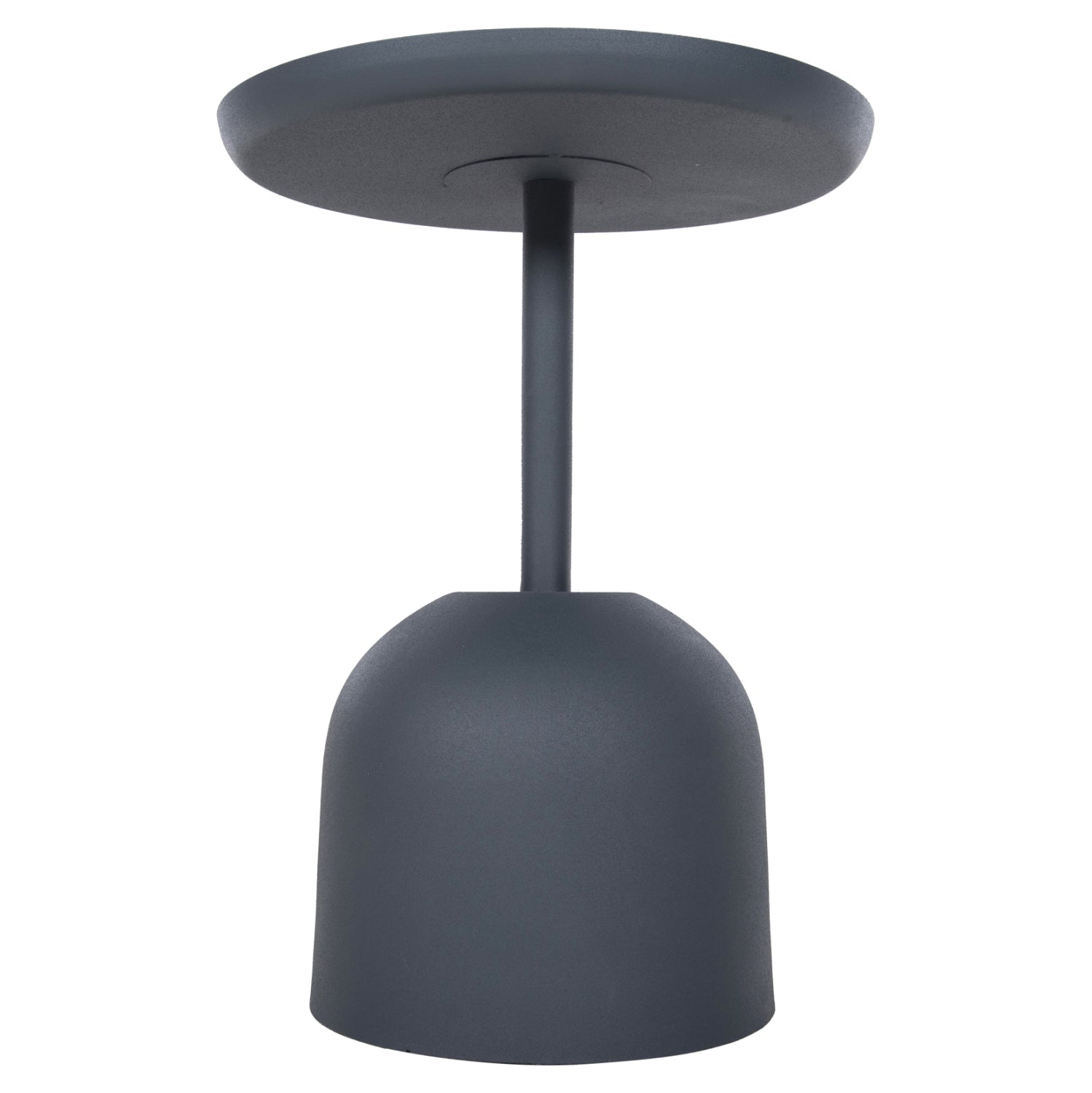 ΤΡΑΠΕΖΙ ΒΟΗΘΗΤΙΚΟ ΣΤΡΟΓΓΥΛΟ DELBEL HM4261.05 ΜΕΤΑΛΛΟ ΜΠΛΕ ΣΚΟΥΡΟ Φ39,5x53,5Υ εκ. - Pakobazaar