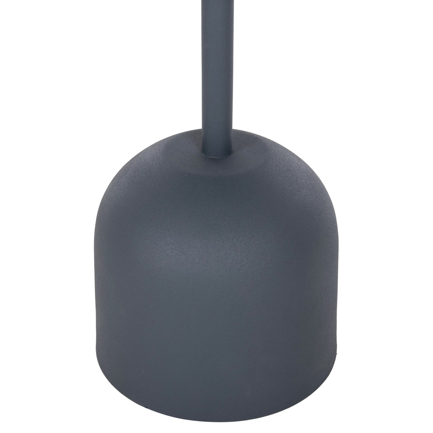 ΤΡΑΠΕΖΙ ΒΟΗΘΗΤΙΚΟ ΣΤΡΟΓΓΥΛΟ DELBEL HM4261.05 ΜΕΤΑΛΛΟ ΜΠΛΕ ΣΚΟΥΡΟ Φ39,5x53,5Υ εκ. - Pakobazaar