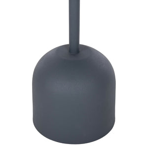 ΤΡΑΠΕΖΙ ΒΟΗΘΗΤΙΚΟ ΣΤΡΟΓΓΥΛΟ DELBEL HM4261.05 ΜΕΤΑΛΛΟ ΜΠΛΕ ΣΚΟΥΡΟ Φ39,5x53,5Υ εκ. - Pakobazaar