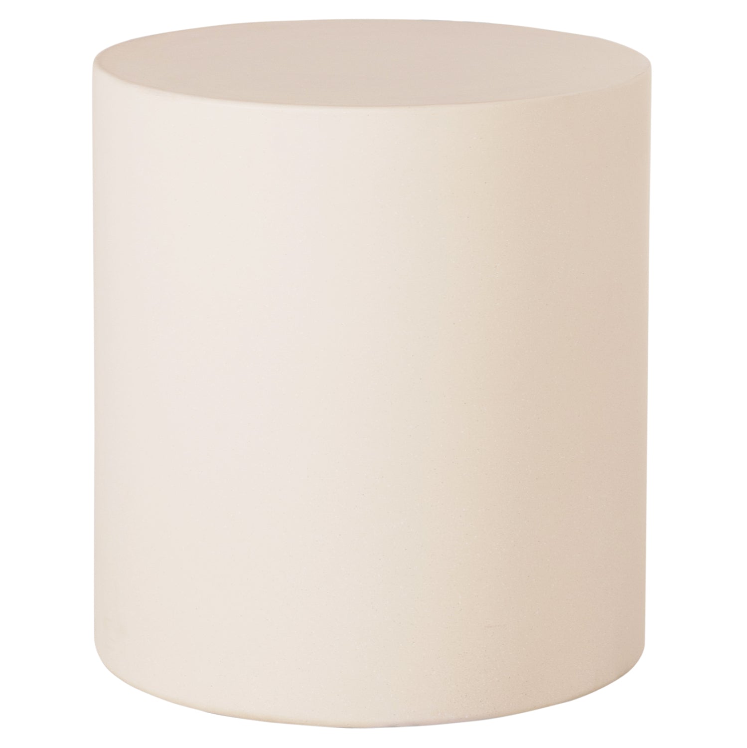 ΤΡΑΠΕΖΙ ΒΟΗΘΗΤΙΚΟ ΣΤΡΟΓΓΥΛΟ KYOKO HM6592.02 ΜΠΕΖ FIBER CEMENT Φ40x43Υεκ. - Pakobazaar