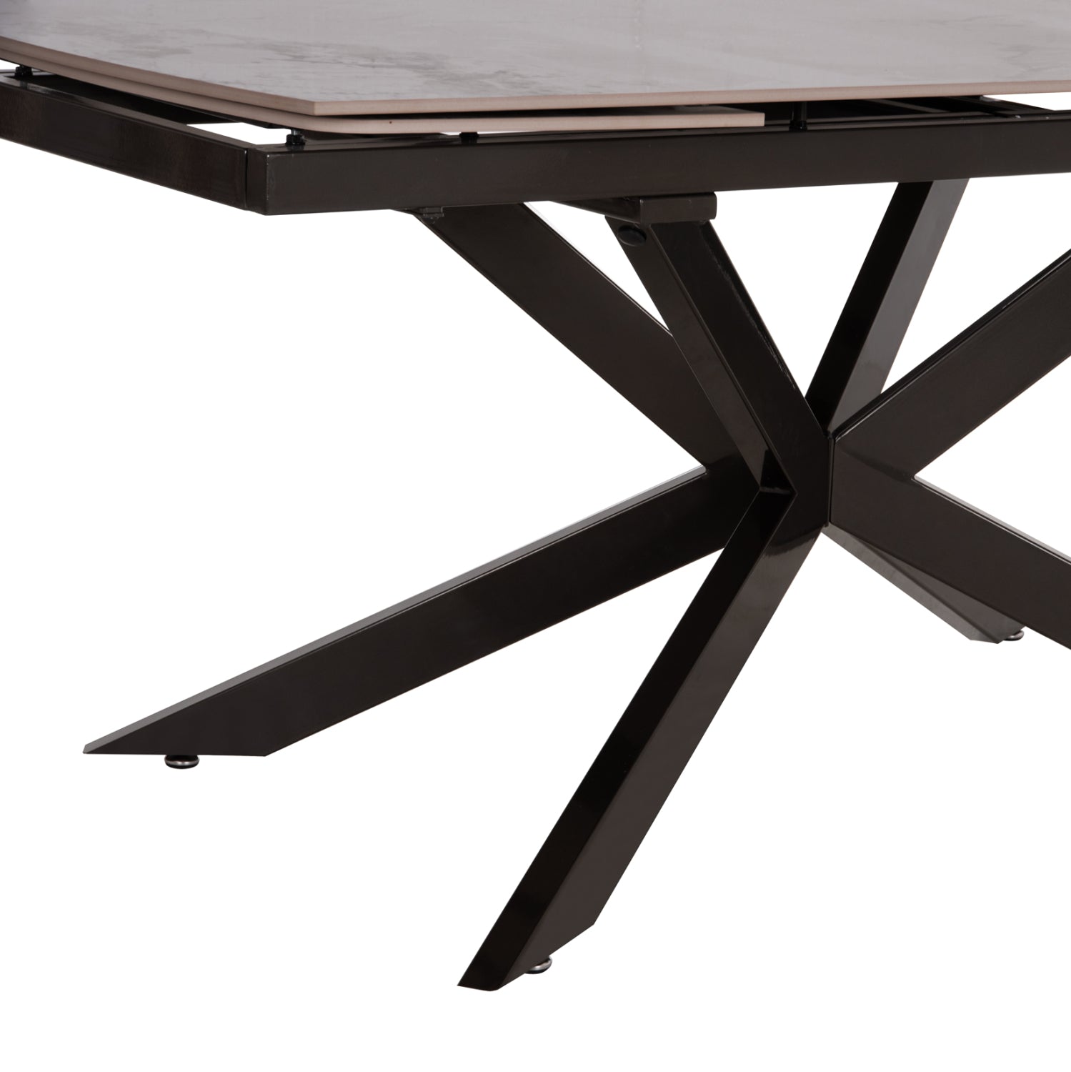 ΤΡΑΠΕΖΙ ΕΠΕΚΤΕΙΝΟΜΕΝΟ AIRA HM18411 ΚΕΡΑΜΙΚΟ TOP ΣΕ ΛΕΥΚΟ/ΚΑΦΕ ΜΑΡΜΑΡΟ 165/240x90x76Υεκ - Pakobazaar