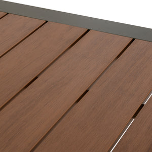 ΤΡΑΠΕΖΙ ΕΞΩΤ.ΧΩΡΟΥ GOYA HM6059.07 ΑΛΟΥΜΙΝΙΟ ΣE OLIVE GREEN & POLYWOOD 160X80Χ75Υεκ. - Pakobazaar