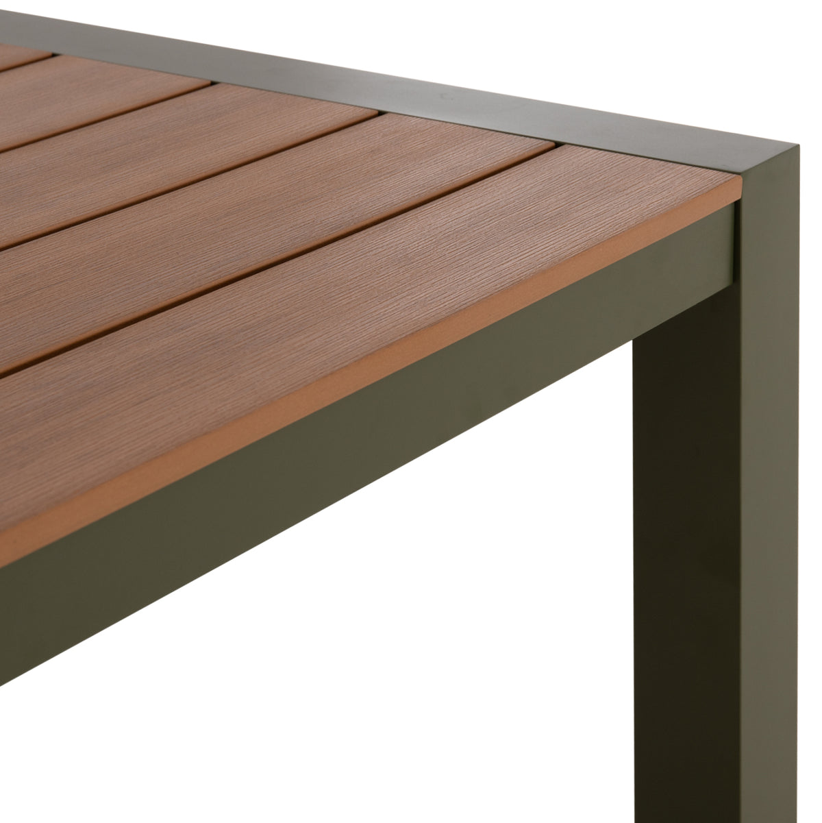 ΤΡΑΠΕΖΙ ΕΞΩΤ.ΧΩΡΟΥ GOYA HM6059.07 ΑΛΟΥΜΙΝΙΟ ΣE OLIVE GREEN & POLYWOOD 160X80Χ75Υεκ. - Pakobazaar