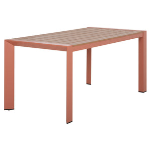 ΤΡΑΠΕΖΙ ΕΞΩΤ.ΧΩΡΟΥ GOYA HM6059.08 ΑΛΟΥΜΙΝΙΟ ΣE TERRACOTTA & POLYWOOD 160X80Χ75Υεκ.