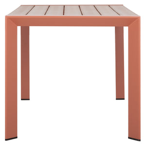 ΤΡΑΠΕΖΙ ΕΞΩΤ.ΧΩΡΟΥ GOYA HM6059.08 ΑΛΟΥΜΙΝΙΟ ΣE TERRACOTTA & POLYWOOD 160X80Χ75Υεκ.
