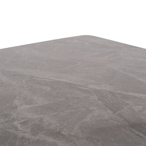 ΤΡΑΠΕΖΙ RAVEN HM18149.13 ΚΕΡΑΜΙΚΟ TOP ΜΕ ΟΨΗ ΓΚΡΙ ΜΑΡΜΑΡΟ 140x80x74Υεκ. - Pakobazaar