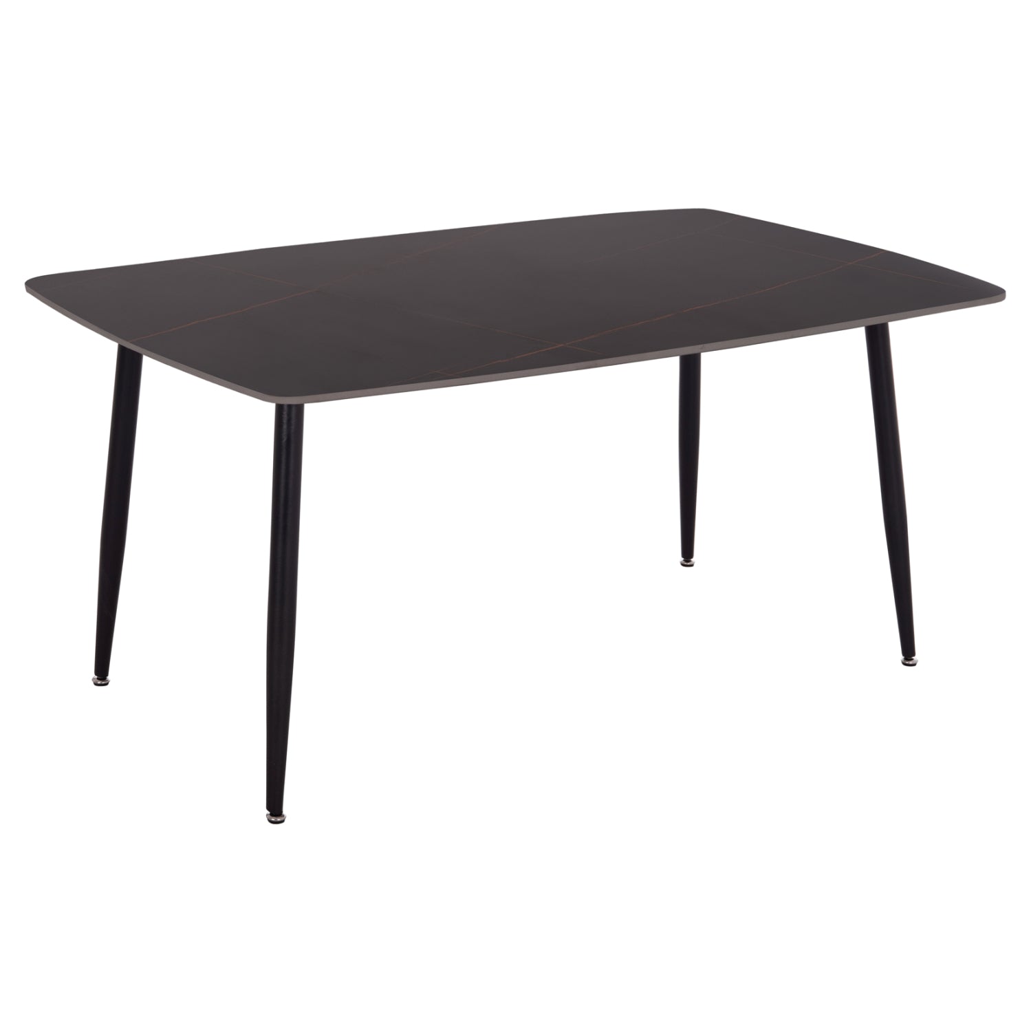 ΤΡΑΠΕΖΙ RAVEN HM18150.02 ΚΕΡΑΜΙΚΟ TOP ΜΕ ΟΨΗ ΜΑΥΡΟ ΜΑΡΜΑΡΟ 160x80x74Υεκ. - Pakobazaar