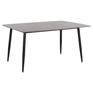 ΤΡΑΠΕΖΙ RAVEN HM18150.13 ΚΕΡΑΜΙΚΟ TOP ΜΕ ΟΨΗ ΓΚΡΙ ΜΑΡΜΑΡΟ 160x80x74Υεκ. - Pakobazaar