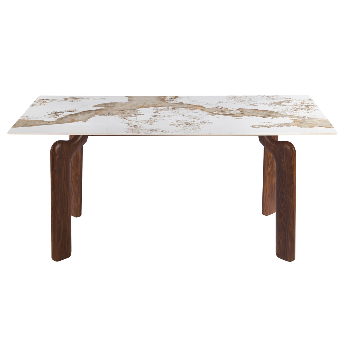 ΤΡΑΠΕΖΙ DALLE HM18479.01 MDF TOP ΟΨΗ ΜΑΡΜΑΡΟΥ-ΜΕΤΑΛ.ΠΟΔΙΑ ΚΑΡΥΔΙ 180x90x76Υεκ - Pakobazaar