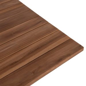 ΤΡΑΠΕΖΙ LEO HM9622.11 ΤΕΤΡΑΓΩΝΟ ΜΑΣΙΦ ΞΥΛΟ ΤΕΑΚ 80X80x75Υεκ. - Pakobazaar