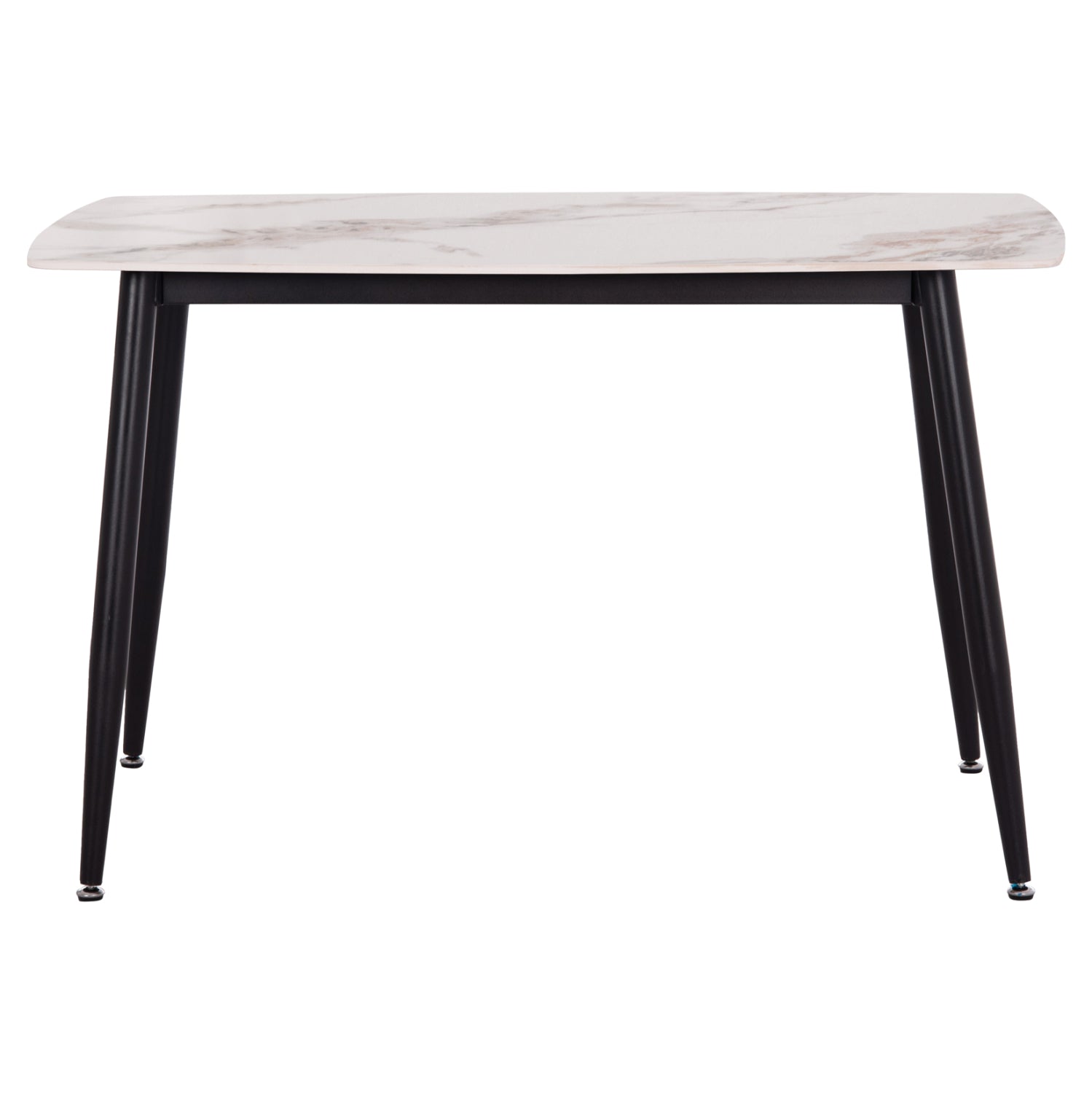 ΤΡΑΠΕΖΙ RAVEN HM9854.04 ΚΕΡΑΜΙΚΟ TOP ΜΕ ΟΨΗ ΜΑΡΜΑΡΟΥ τ.CALACATTA 120x70x73Υεκ. - Pakobazaar