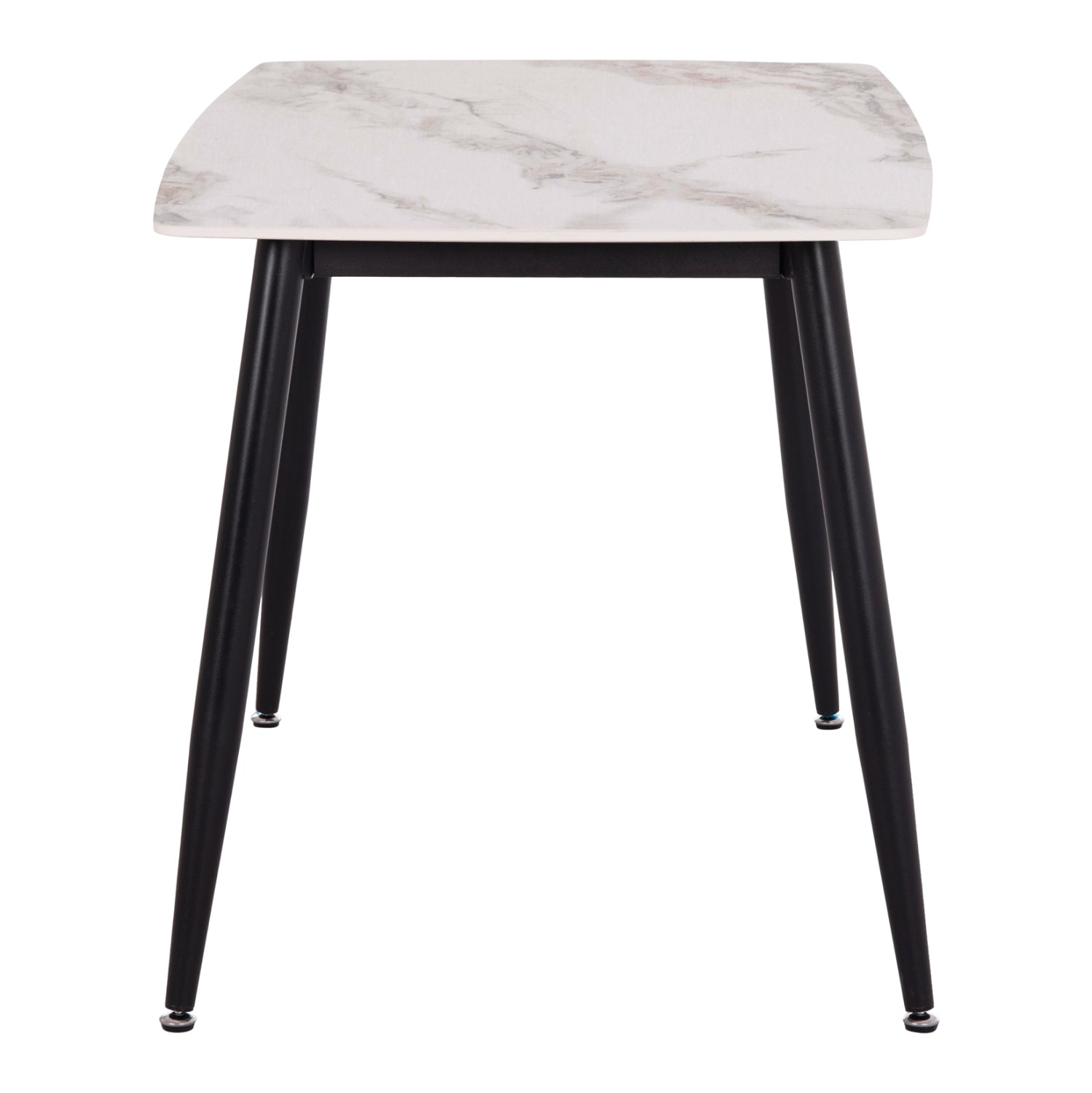 ΤΡΑΠΕΖΙ RAVEN HM9854.04 ΚΕΡΑΜΙΚΟ TOP ΜΕ ΟΨΗ ΜΑΡΜΑΡΟΥ τ.CALACATTA 120x70x73Υεκ. - Pakobazaar