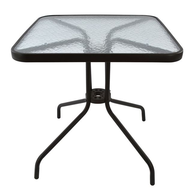 ΤΡΑΠΕΖΙ ΕΞΩΤ.ΧΩΡΟΥ FIGO HM5036.02 ΜΕΤΑΛΛΟ ΚΑΦΕ- ΓΥΑΛΙΝΗ ΕΠΙΦΑΝΕΙΑ 70Χ70Χ72Υεκ - Pakobazaar