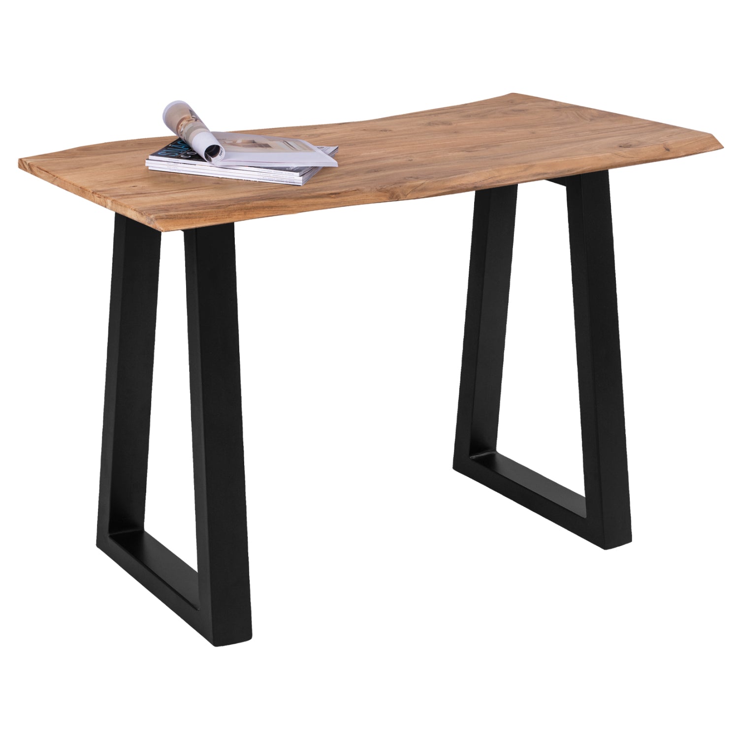 ΤΡΑΠΕΖΙ ΚΟΝΣΟΛΑ SOFIA SLIM HM8744.11 ΜΑΣΙΦ ΞΥΛΟ ΑΚΑΚΙΑΣ ΦΥΣΙΚΟ 120x53x96Υ εκ. - Pakobazaar
