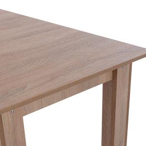 ΤΡΑΠΕΖΙ ΚΟΥΖΙΝΑΣ HM2428.01 KELVIN SONOMA OAK 110x80x77Υεκ. - Pakobazaar