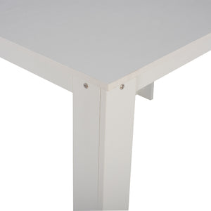 ΤΡΑΠΕΖΙ ΚΟΥΖΙΝΑΣ KELVIN 140x80x77Υεκ. ΛΕΥΚΟ HM2429.03 - Pakobazaar