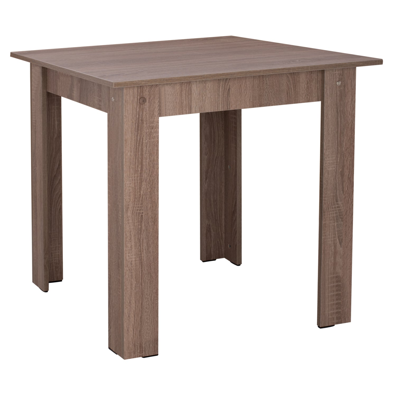ΤΡΑΠΕΖΙ ΚΟΥΖΙΝΑΣ KELVIN HM2427.05, SONOMA OAK TRUFFLE, 80x80x77εκ. - Pakobazaar