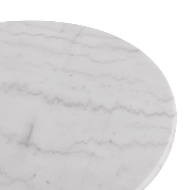 ΤΡΑΠΕΖΙ BRIELLE ΜΕ 3ΝΥΧΗ ΒΑΣΗ ΑΠΟ ΜΑΝΤΕΜΙ HM5609 ΜΕ ΜΑΡΜΑΡΟ Φ60 - Pakobazaar