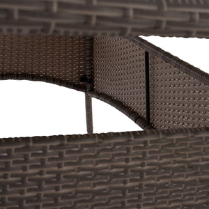 ΤΡΑΠΕΖΙ ΜΕΤΑΛΛΙΚΟ MINSK RATTAN ΓΚΡΙ HM5507.01 150x90x75Υ εκ. - Pakobazaar