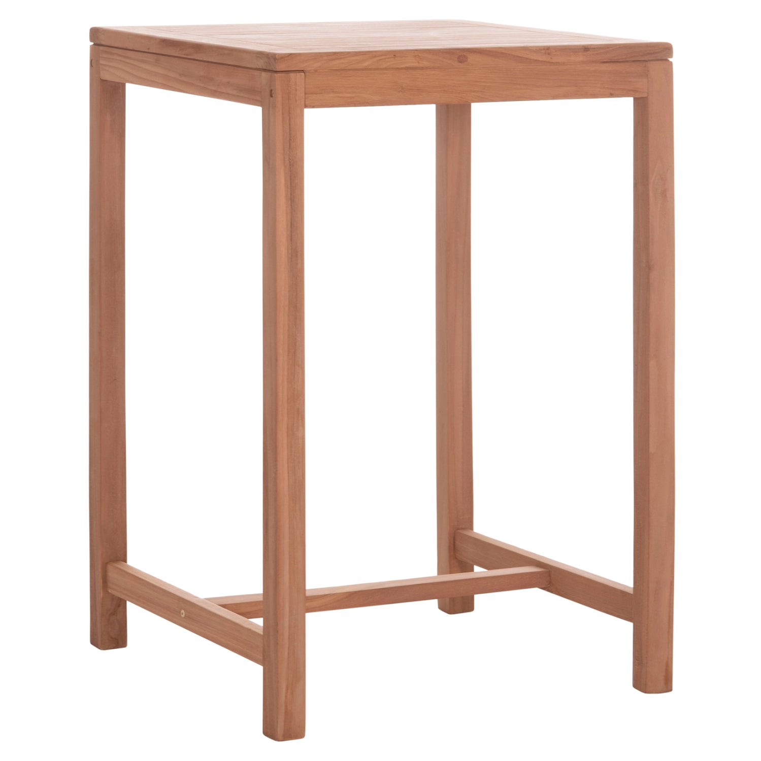 ΤΡΑΠΕΖΙ ΜΠΑΡ ΤΕΤΡΑΓΩΝΟ PRESSCOT HM18113 ΞΥΛΟ TEAK ΣΕ ΦΥΣΙΚΟ 70x70x105Υεκ. - Pakobazaar