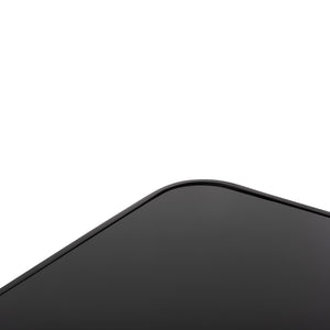 ΤΡΑΠΕΖΙ ΜΠΑΡ ΤΕΤΡΑΓΩΝΟ FIGGY HM6066.03 ΜΕΤΑΛΛΙΚΟ ΜΑΥΡΟ-ΓΥΑΛΙ ΑΣΦΑΛΕΙΑΣ 60x60x100Υεκ - Pakobazaar