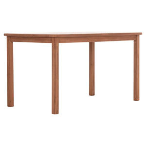 ΤΡΑΠΕΖΙ ΟΡΘΟΓΩΝΙΟ PRESSCOT HM18123 ΞΥΛΟ TEAK--ΦΥΣΙΚΟ 140x80x76Υεκ. - Pakobazaar