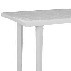 ΤΡΑΠΕΖΙ ΠΛΑΣΤΙΚΟ 70X120X70εκ. ΛΕΥΚΟ 303002034 - Pakobazaar