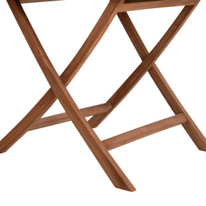 ΤΡΑΠΕΖΙ ΠΟΛΥΓΩΝΟ ΠΤΥΣΣΟΜΕΝΟ KARLIN HM6618 ΞΥΛΟ TEAK ΣΕ ΦΥΣΙΚΟ ΧΡΩΜΑ 120x120x75Yεκ. - Pakobazaar