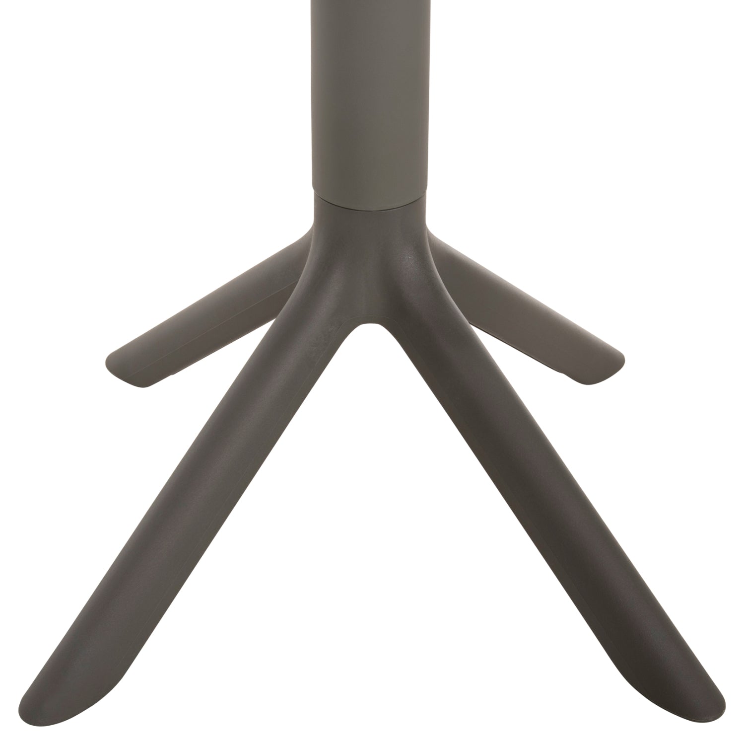 ΤΡΑΠΕΖΙ ΠΟΛΥΠΡΟΠΥΛΕΝΙΟΥ ΣΤΡΟΓΓΥΛΟ TERRIN HM6124.15 OLIVE GREEN Φ60x75Υεκ. - Pakobazaar