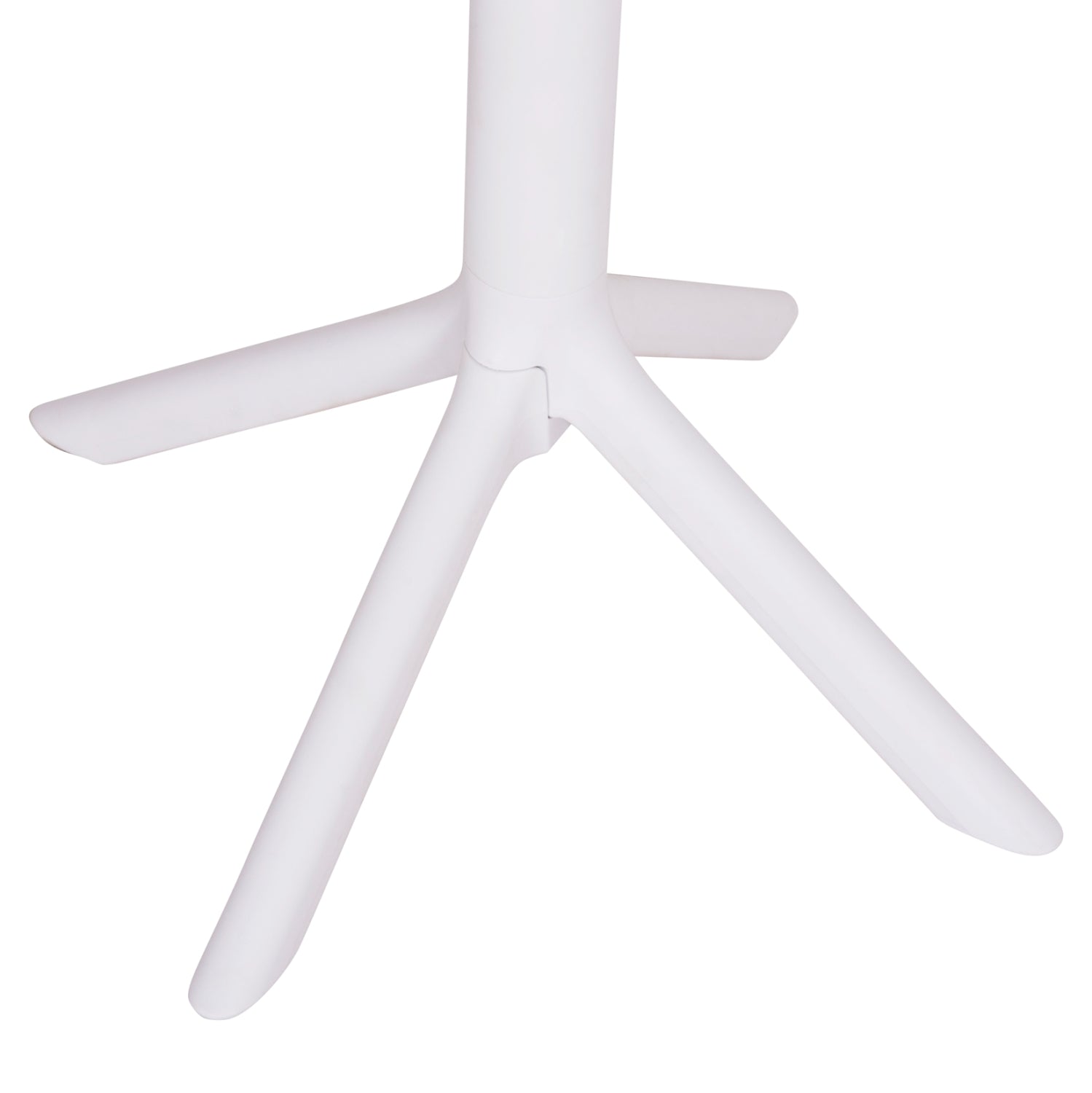 ΤΡΑΠΕΖΙ ΠΟΛΥΠΡΟΠΥΛΕΝΙΟΥ ΤΕΤΡΑΓΩΝΟ TERRIN HM6125.11 ΛΕΥΚΟ 60x60x75Υεκ. - Pakobazaar