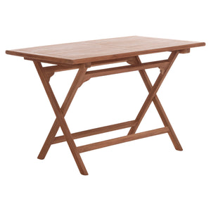ΤΡΑΠΕΖΙ ΠΤΥΣΣΟΜΕΝΟ ΟΡΘΟΓΩΝΙΟ ERIS HM18117 ΞΥΛΟ TEAK--ΦΥΣΙΚΟ 120x70x76Υεκ. - Pakobazaar