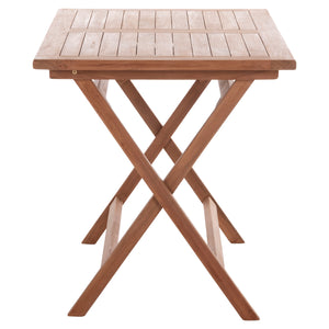 ΤΡΑΠΕΖΙ ΠΤΥΣΣΟΜΕΝΟ ΟΡΘΟΓΩΝΙΟ ERIS HM18117 ΞΥΛΟ TEAK--ΦΥΣΙΚΟ 120x70x76Υεκ. - Pakobazaar