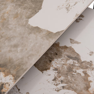 ΤΡΑΠΕΖΙ ΣΑΛΟΝΙΟΥ 2ΤΜΧ TERREN HM18365.01 ΜΕΤΑΛΛΟ--SINTERED STONE PANDORA 120x70x45Υεκ - Pakobazaar