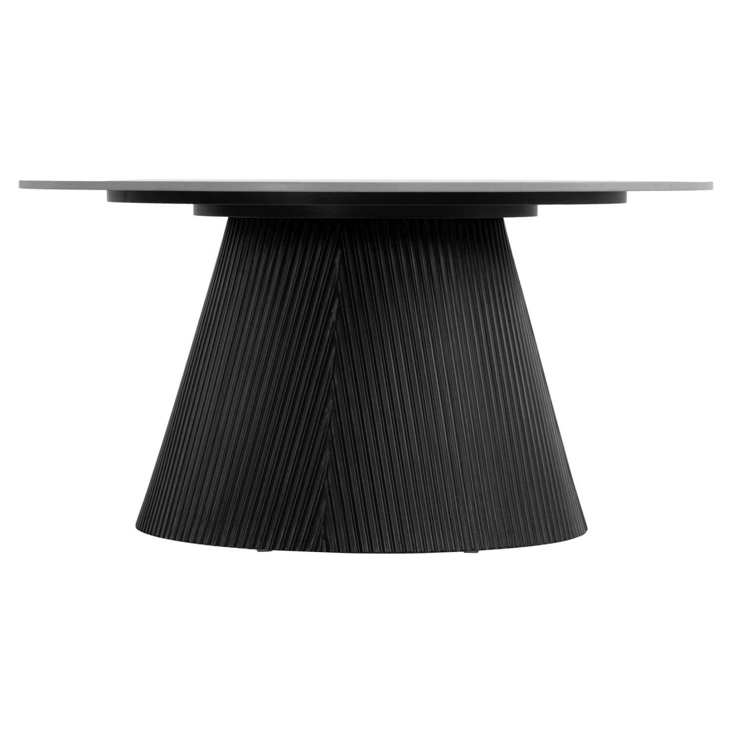 ΤΡΑΠΕΖΙ ΣΑΛΟΝΙΟΥ DUNCAN HM18022.01 ΚΕΡΑΜΙΚΟ TOP-MDF ΒΑΣΗ-ΜΑΥΡΟ Φ80x41Υεκ. - Pakobazaar
