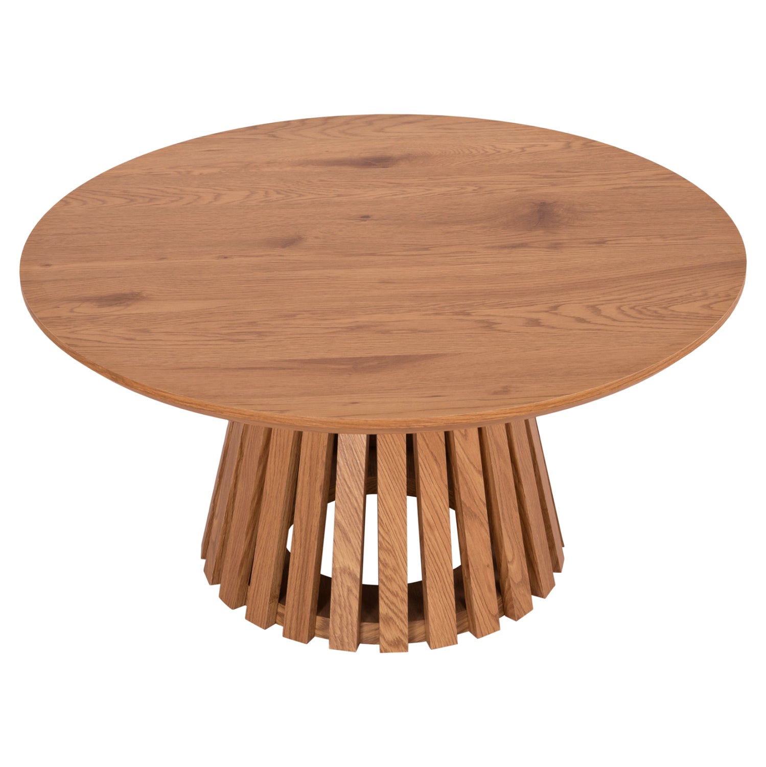 ΤΡΑΠΕΖΙ ΣΑΛΟΝΙΟΥ TALBERT HM18024 MDF ΣΕ ΑΝΟΙΧΤΟ ΦΥΣΙΚΟ ΞΥΛΟΥ Φ80x40,5Υεκ. - Pakobazaar