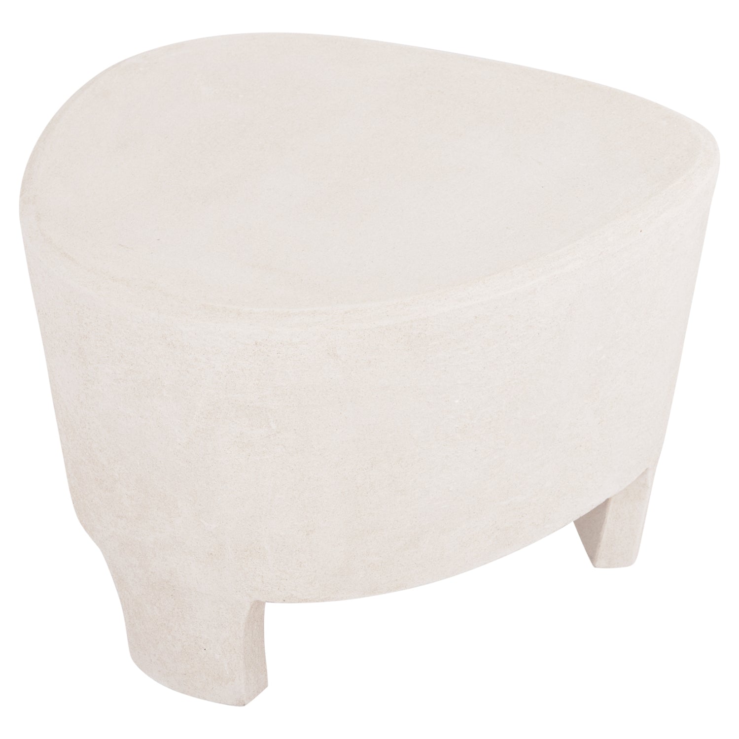 ΤΡΑΠΕΖΙ ΣΑΛΟΝΙΟΥ ΣΕΙΡΑ SANTORINI HM18053 MDF ΣΕ ΥΠΟΛΕΥΚΟ ΧΡΩΜΑ 54x61x40,5Υεκ. - Pakobazaar