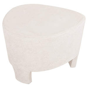 ΤΡΑΠΕΖΙ ΣΑΛΟΝΙΟΥ ΣΕΙΡΑ SANTORINI HM18053 MDF ΣΕ ΥΠΟΛΕΥΚΟ ΧΡΩΜΑ 54x61x40,5Υεκ. - Pakobazaar
