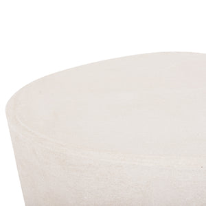 ΤΡΑΠΕΖΙ ΣΑΛΟΝΙΟΥ ΣΕΙΡΑ SANTORINI HM18053 MDF ΣΕ ΥΠΟΛΕΥΚΟ ΧΡΩΜΑ 54x61x40,5Υεκ. - Pakobazaar